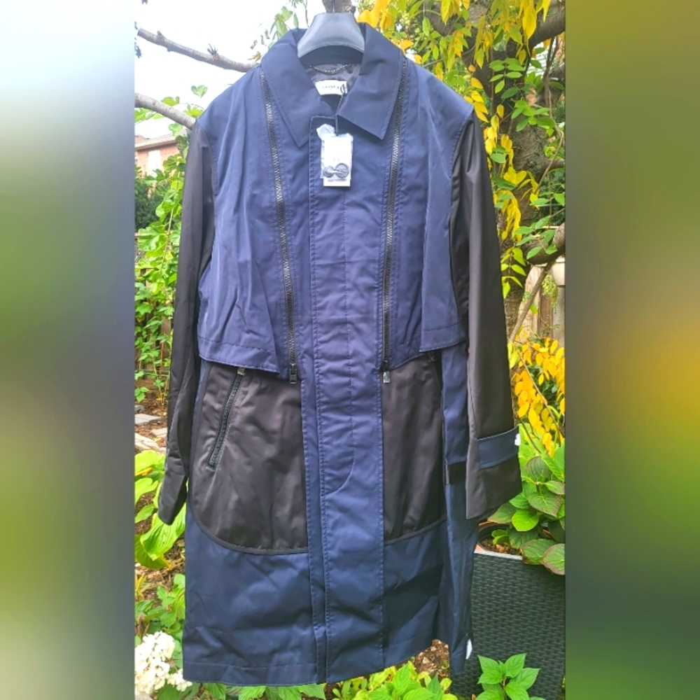 Nylon trench coat